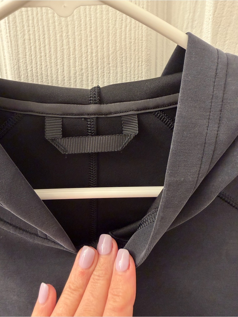lululemon athletica Slate Gray/black Softstream hoodie - Picture 2 of 4